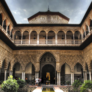 Patio de las doncellas. Sevilla