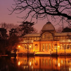 Palacio de Cristal en El Retiro