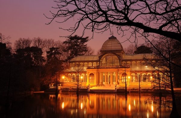 Palacio de Cristal en El Retiro